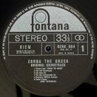 ZORBA THE GREEK :: ORIGINAL SOUNDTRACK :: VINYYLI LP 1976 - pikkukuva 3
