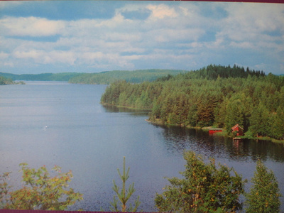 Enonkoski näkymä Enonvedelle