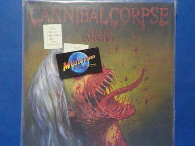 CANNIBAL CORPSE - VIOLENCE UNIMAGINED - EU 2021 UUSI LP