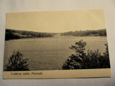 Puumala Loukoon salmi *