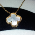 Vintage Van Cleef & Arpels Alhambra hopea kullattu 925 - pikkukuva 5