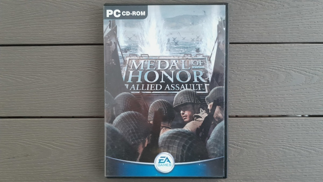 PC CD: Medal of Honor Allied Assault peli (2002)