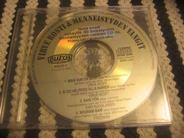 Virve Rosti & Menneisyyden Vangit - Mikä sun on beibi (cds)