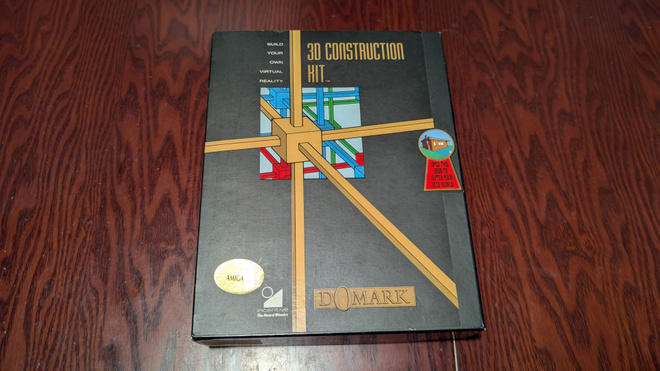 3D Construction Kit - Amiga - Original Box CIB
