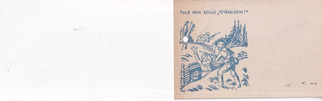 Tule vain esille "ystäväiseni !", sotilas     b590