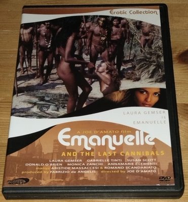 Emanuelle and the last cannibals -dvd (1977) (Suomijulkaisu)