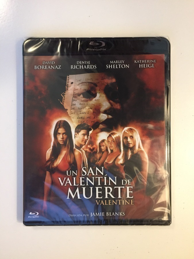 Valentine (Blu-ray) Denise Richards (2001) Jamie Blanks UUSI