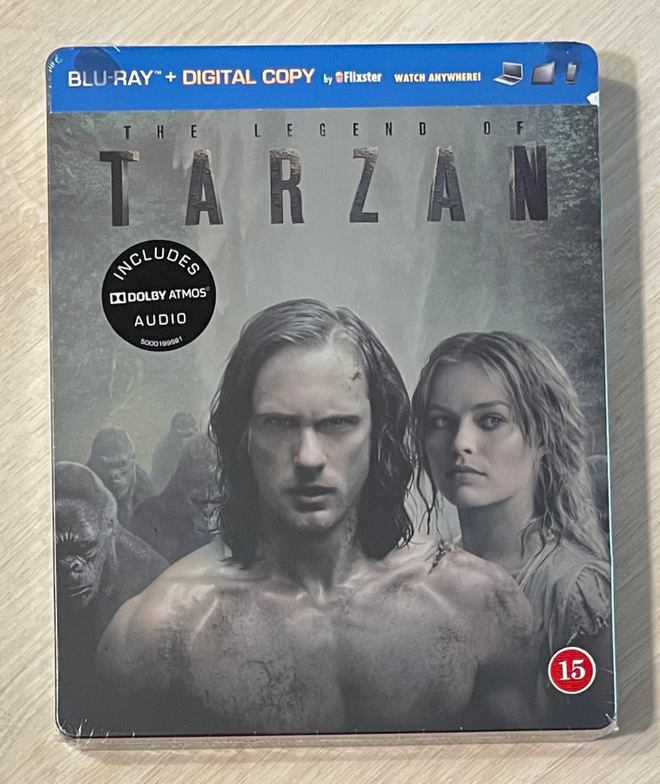 Tarzanin legenda (2016) Limited Steelbook (UUSI)