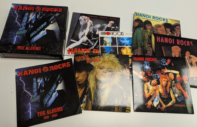 Hanoi Rocks (6CD) The Albums 1981-1984 NEAR MINT!!