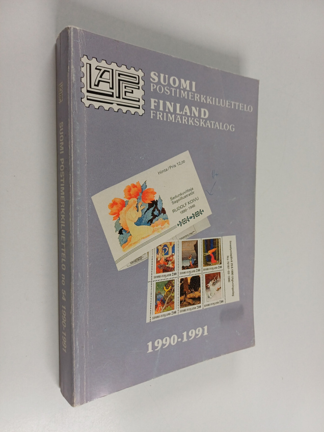 LaPe Suomi postimerkkiluettelo n:o 54 : 1990-1991
