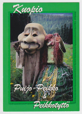 Kuopio: Puijo-Peikko ja Peikkotyttö