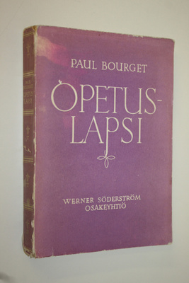 Paul Bourget : Opetuslapsi