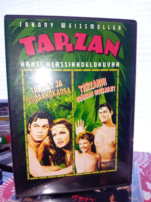 DVD Tarzan ja viidakkokansa + 1 ( SIS POSTIKULU )