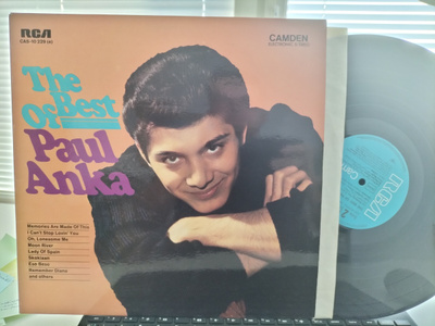 PAUL ANKA, The Best of, LP GER -?? HIENO KUNTO !!