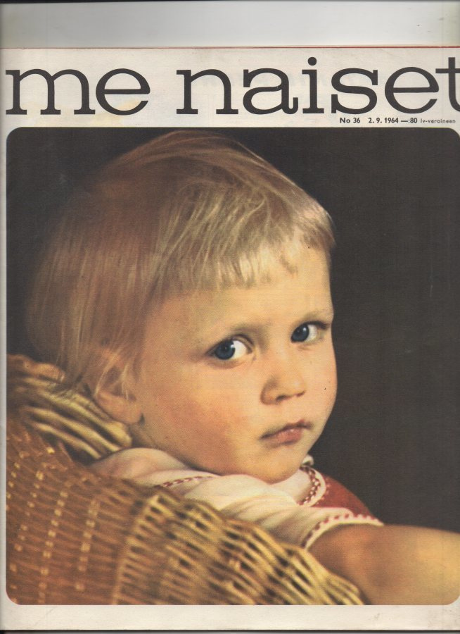 Me Naiset n:o 36 1964 Harriet & Jörn. Konstantin. Kukkaikkun