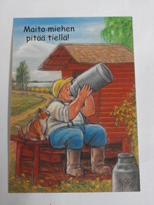 Peltoniemi: Maito miehen tiellä...