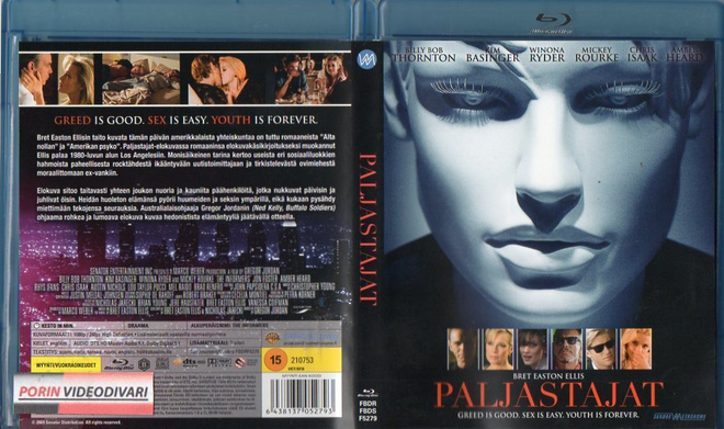 (blu-ray) Paljastajat (Billy Bob thornton,Kim bassinger29270