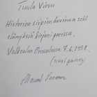 Mauri Lavonen : Kaikki virtaa (signeerattu, tekijän omiste) - pikkukuva 3