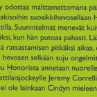 Joanna Campbell: Kilpailu Honorista - pikkukuva 2