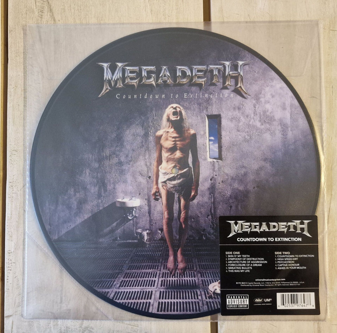 MEGADETH - Countdown To Extinction (LP, Picture Disc)