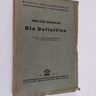 Walter Dubislav : Die Definition - pikkukuva 1