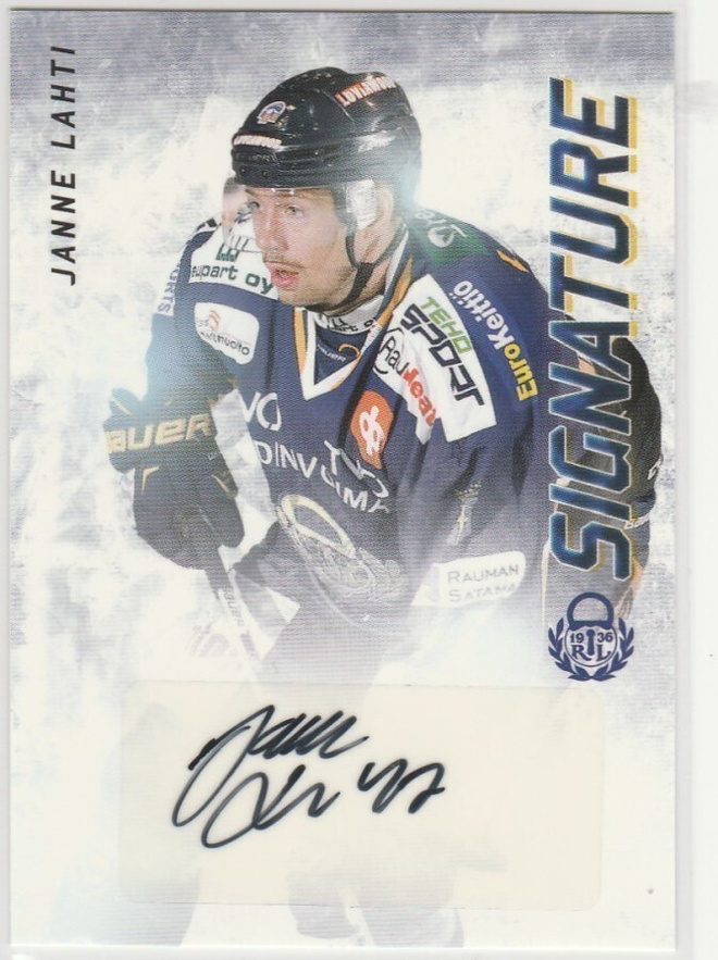2015/16 Cardset Signature Janne Lahti , Lukko
