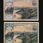 Itävalta Notgeld 120, 180 Heller, Wallsee 1920 - pikkukuva 2