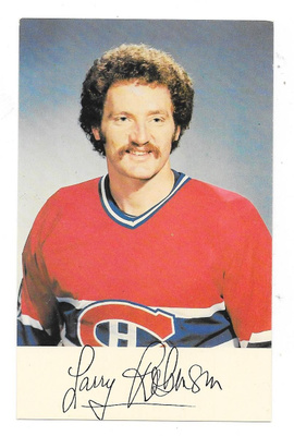 1980-81 Montreal Canadiens Teamissued # Larry Robinson
