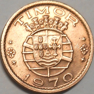 Timor. 20 centavos 1970.