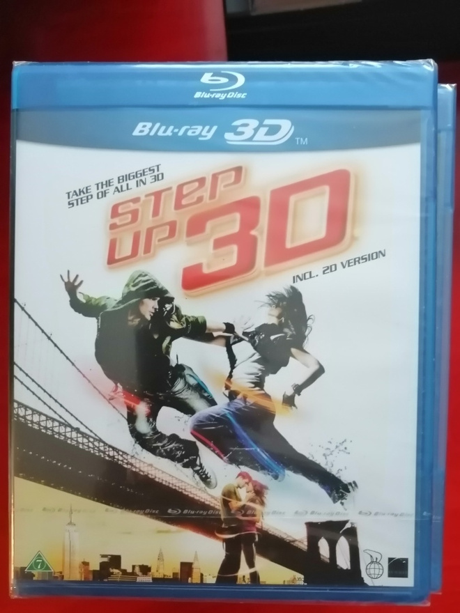 Step up 3D Blu-ray