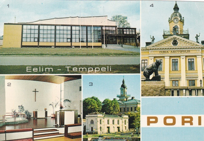 KIRKKOKORTTI - PORI - EELIM TEMPPELI