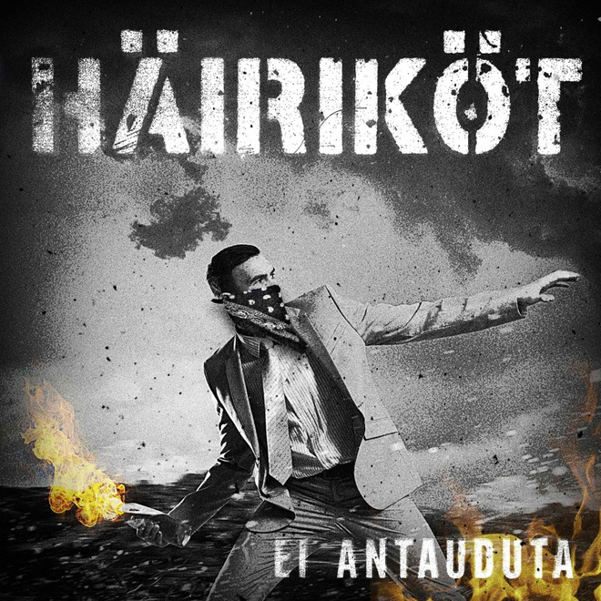 Häiriköt Ei antauduta lp UUSI ltd 200 oranssi vinyyli