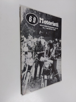 Motoristi 1/1988 : Moottoripyöräkerho 69 ry.