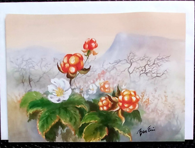 POSTIKORTTI-"LAKAT"/15x21cm/Bror Eric Hälsingland