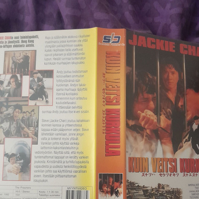 Kuin veitsi kurkulla vhs,jackie chan