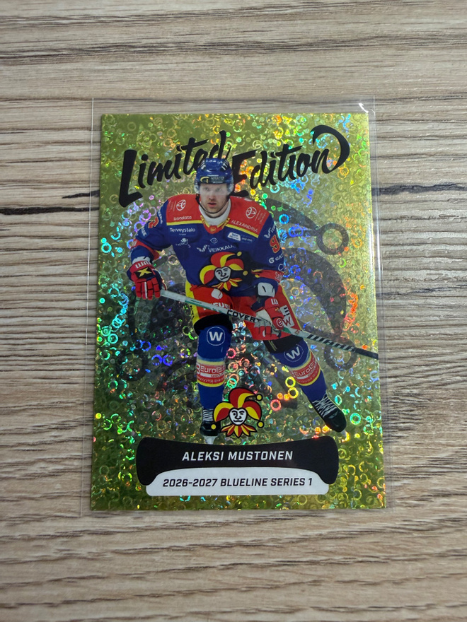 Blueline 26-27 Limited yellow Mustonen Jokerit