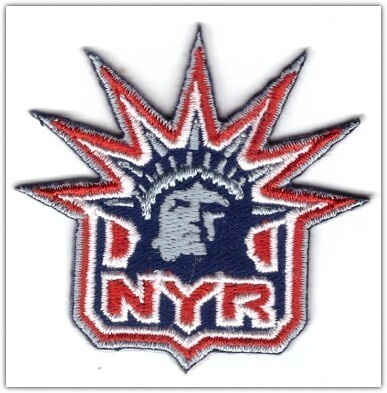 NHL - New York Rangers -kangasmerkki / hihamerkki