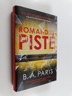 B. A. Paris : Romahduspiste