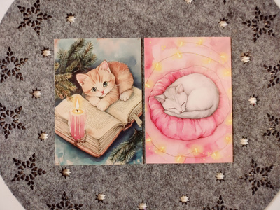 ~Kissa kortti~ 2kpl