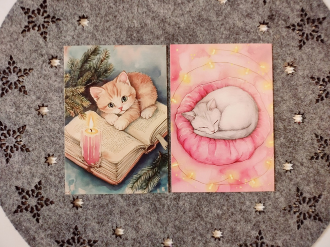 ~Kissa kortti~ 2kpl