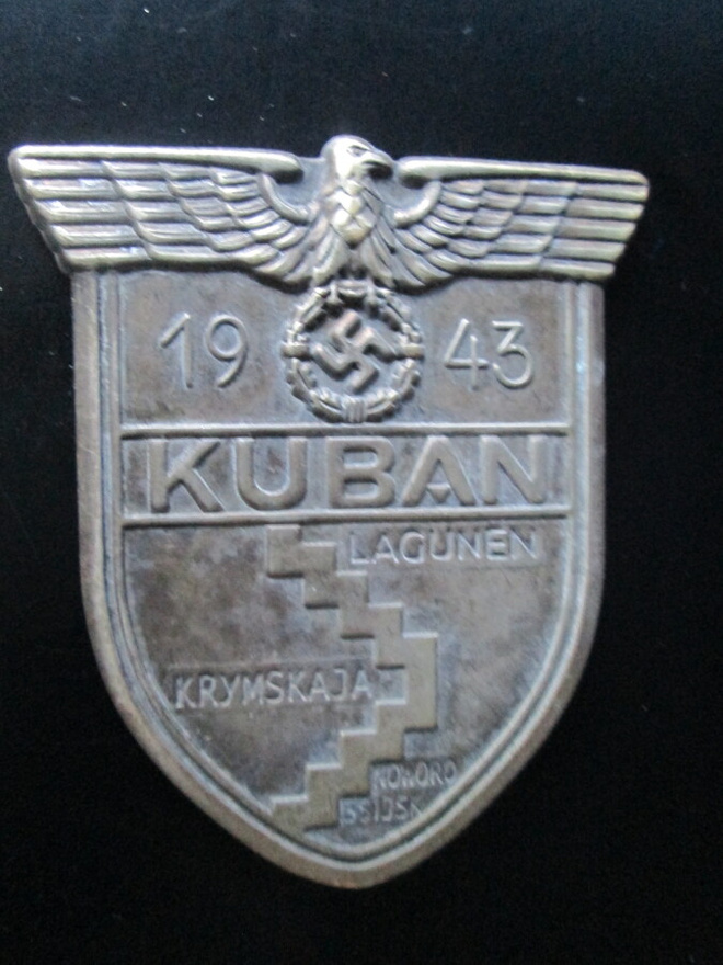 Reich: hihamerkki - Kuban 1943 (replika?)