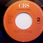 FRANCIS CABREL  ::  ANIMAL  ::  VINYYLI  7"    1989 - pikkukuva 4