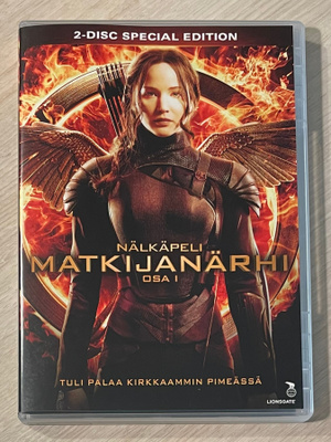 Nälkäpeli - Matkijanärhi osa 1 (2DVD) Erikoisjulkaisu (UUSI)