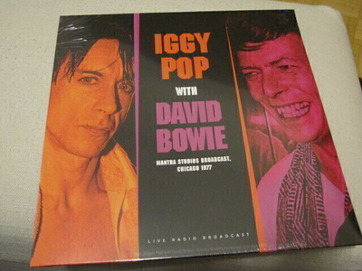 Iggy Pop & David Bowie Mantra studios broadcast lp muoveissa