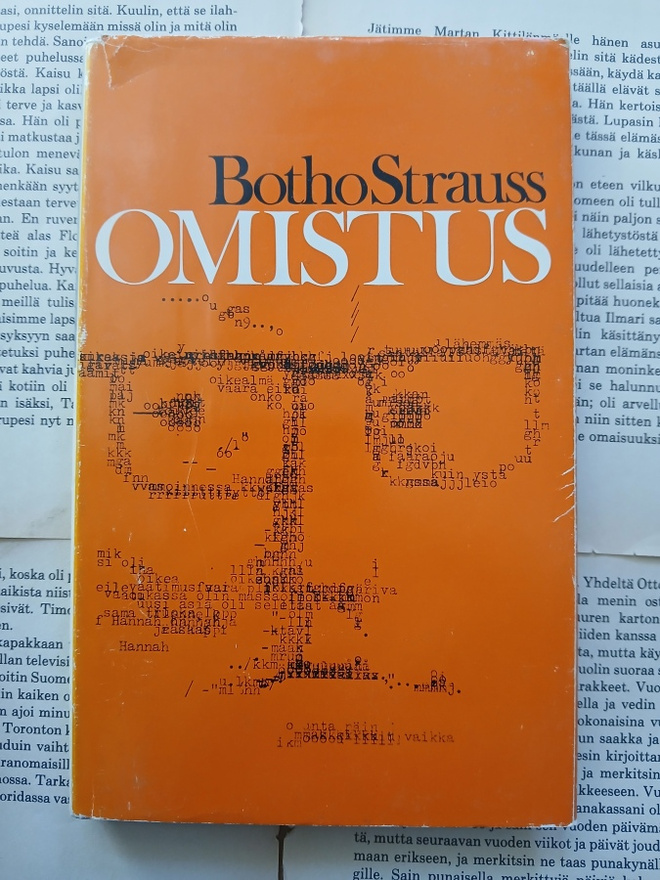 Botho Strauss - Omistus (sid.)