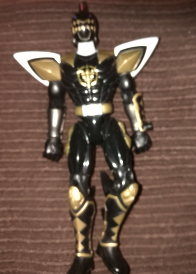 Power Rangers figure musta siivekäs b.11 cn