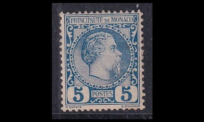Monaco 3 * Prinssi Charles III 5 C (1885)