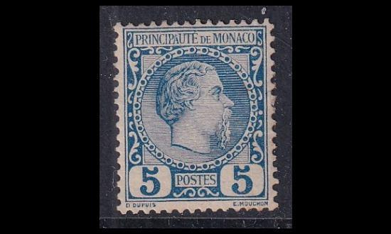 Monaco 3 * Prinssi Charles III 5 C (1885)