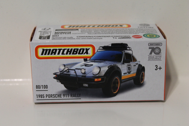 Matchbox Porsche 911 Rally