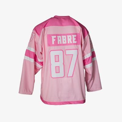 #87 Fabre GW Roosa nauha-ottelun pelipaita
